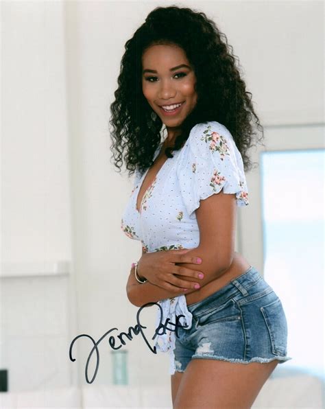 Jenna Foxx Super Sexy Hot Signed 8x10 Adult Model Photo COA Proof 177