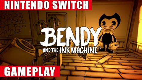 Bendy And The Ink Machine Review Switch Oled Handheld Gameplay Bendy