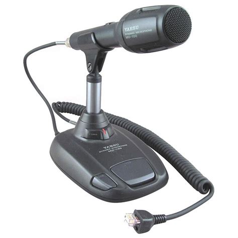 Yaesu Md 100a8x Desktop Mikrofon Für Hf Transceiver Ft 450 Fd 857 Fd