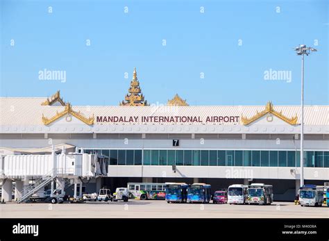 Mandalay International Airport Stock Photo Alamy