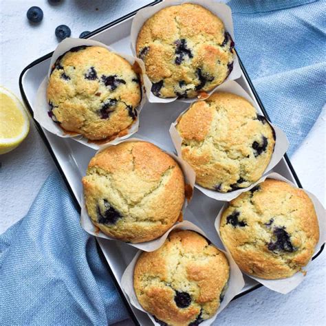 Bakery Style Blueberry Lemon Muffins Brunch Batter