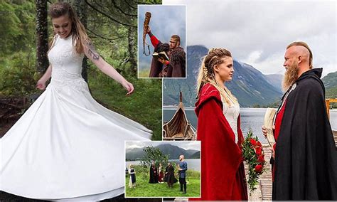 Norwegian Couple Wed In The First Viking Wedding In 1000 Years Daily