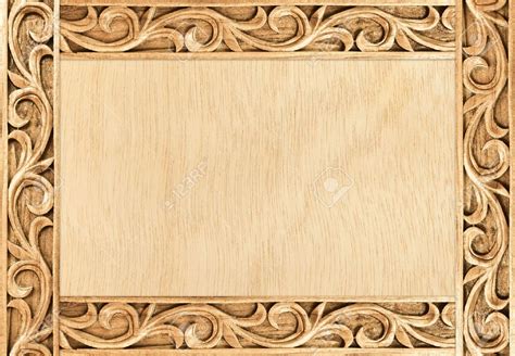 pattern of flower carved frame on wood background wood carving art wood carving patterns