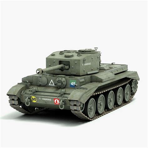 3d British Cromwell Tank Cromwell Tank Tank Cromwell