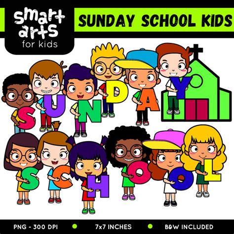 Sunday School Kids Clip Art Smart Arts For Kids