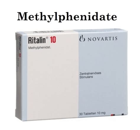 Ritalin Methylphenidate Uses Dose Moa Brands Side Effects