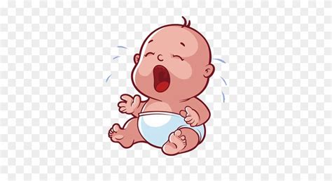 Infant Cartoon Drawing Child Crying Baby Cartoon Free Transparent