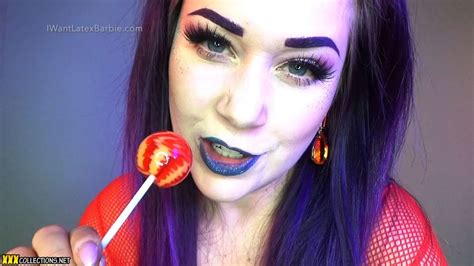 Latexbarbie Lollipop Dirty Talk Hd Video
