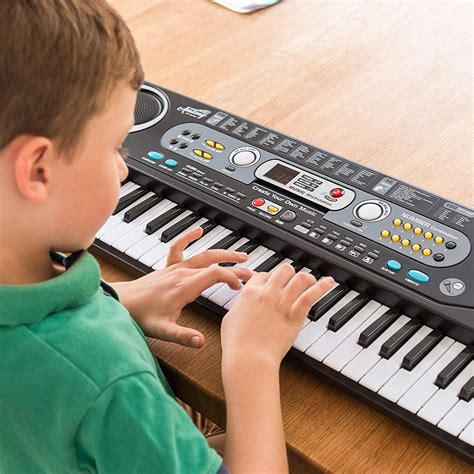 54 Key Portable Digital Piano Electronic Keyboard With Teaching And