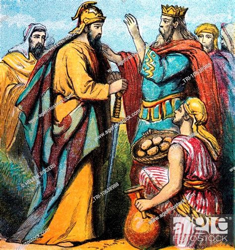 Bible Stories Illustration Of Melchizedek King Of Salem Brought Forth