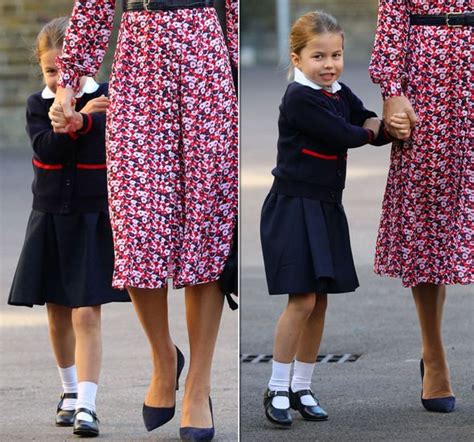 Princess Charlotte Starts School ‘oozed Confidence On First Day Pictures Uk