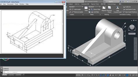 How To Draw 3d Drawing In Autocad Design Talk