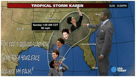 Tropical Storm Karen Memes Are A Managers Worst Nightmare Funny