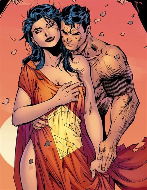 Lois Lane And Clark Kent By Jim Lee Воительницы Супермен Комиксы