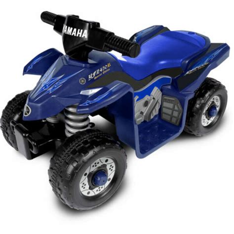 Yamaha Atv Kids Ride On 6 Volt Battery Powered 4 Wheeler Blue Toddler