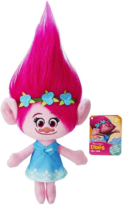 Dreamworks Trolls Poppy Hug N Plush Doll Used