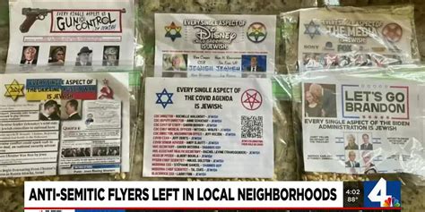 Anti Semitic Flyers Left In Local Neighborhoods