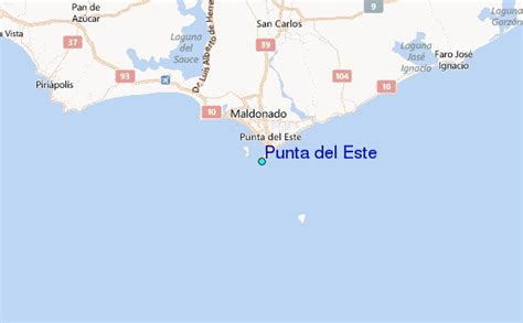 Punta Del Este Tide Station Location Guide