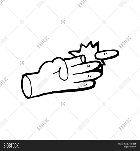 Cartoon Cut Off Finger Image And Photo Free Trial Bigstock