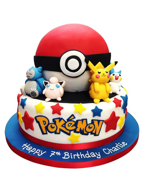 25 Bästa Pokemon Birthday Cake Idéerna På Pinterest