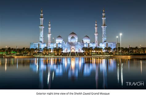 Discover The Shiekh Zayed Grand Mosque In Abu Dhabi Travoh
