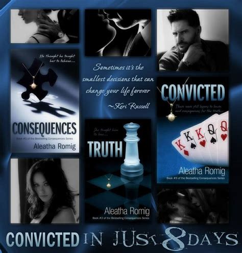 The Consequence Series By Aleatha Romig Good Books Book Worth