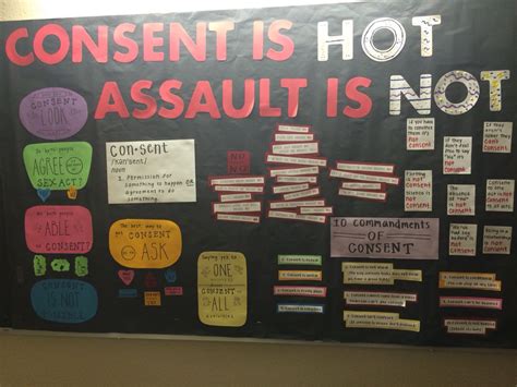 consent bulletin board for college