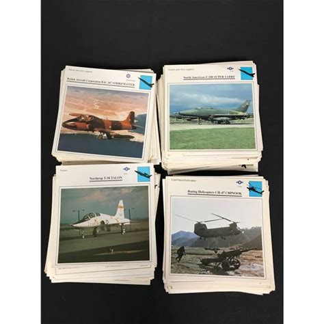 Warplanes Collectors Club Card Lot
