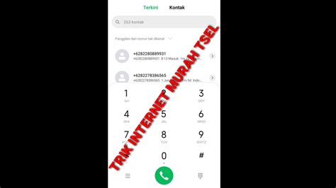 Check spelling or type a new query. trik paket data murah pengguna kartu telkomsel - YouTube