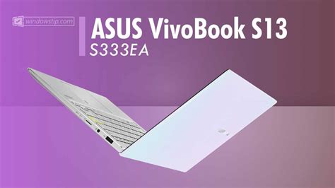 Asus Vivobook S13 S333ea 2020 Specs Detailed Specifications