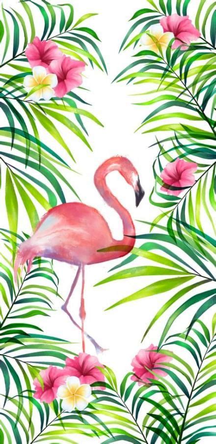 61 Ideas Tropical Bird Print Pink Flamingos Flamingo Illustration