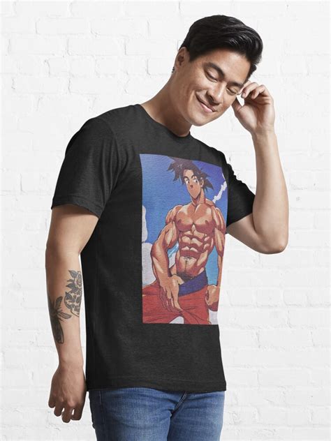 Sexy Bara Goku Male Saiyan Dragon Ball T Shirt For Sale By Theereko