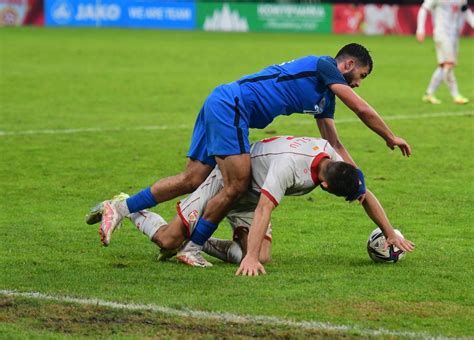 The Macedonian A National Team Lost From Azerbaijan FFM Football