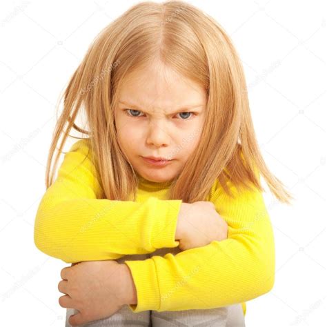 Little Sad And Angry Child Stock Photo By ©vitalinka 40012121