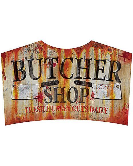 Butcher Shop Song Decorations Butcher Shop