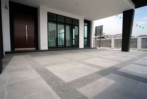 Modern Car Porch Floor Tiles Design Floor Roma