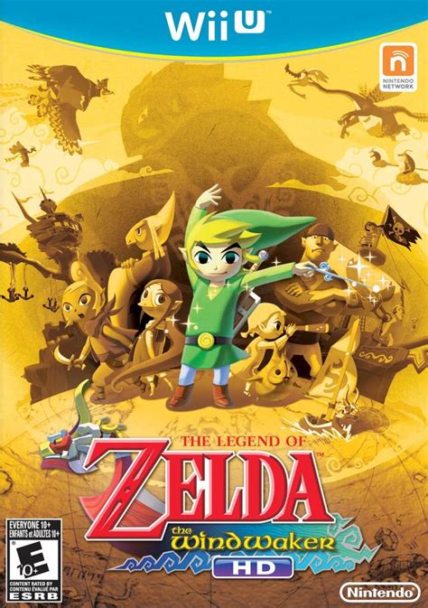 Zelda Wind Waker Hd Nintendo Wii U Game