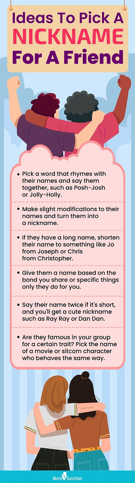 500 Cute And Funny Nicknames For Best Friends Momjunction