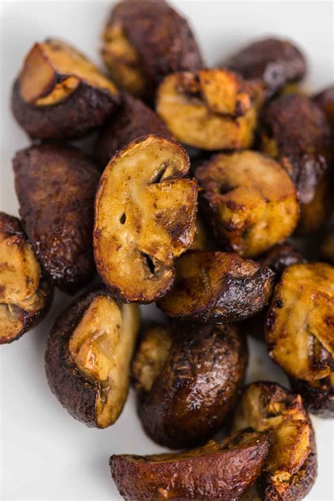 Air Fryer Mushrooms Recipe - Build Your Bite