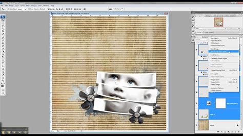 Digital Scrapbooking Tutorial How To Effectively Use Photoshop Groups
