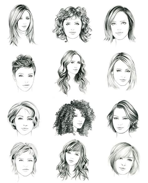 Amazing Drawing Hairstyles For Characters Ideas Fashion Illustration Hair Hair