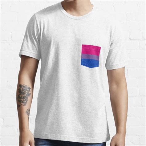 Bisexual Pride Flag Pocket T Shirt For Sale By Varnel Redbubble