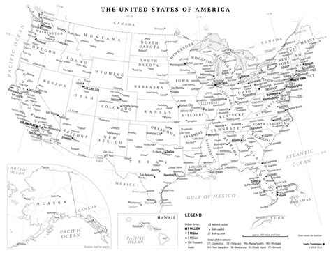 Interactive Blank Map Of Us Usa Highlighted New Usa Map With States