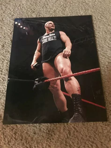 VINTAGE STONE COLD STEVE AUSTIN WWF Wrestling Pinup Photo WCW 1998 WWE