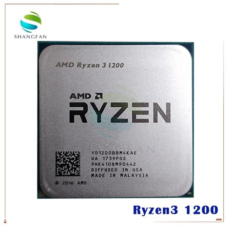 Amd Ryzen 3 1200 R3 1200 31 Ghz Quad Core Quad Thread Cpu Processor