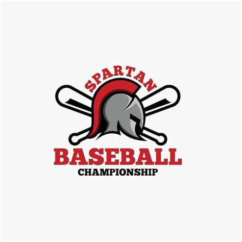 Premium Vector Baseball Spartan Logo