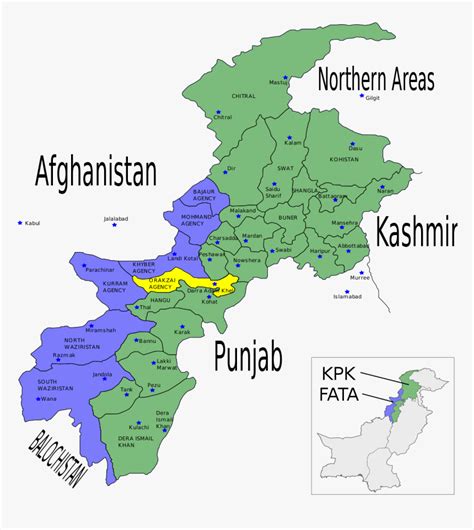 Waziristan In Pakistan Map Hd Png Download Kindpng
