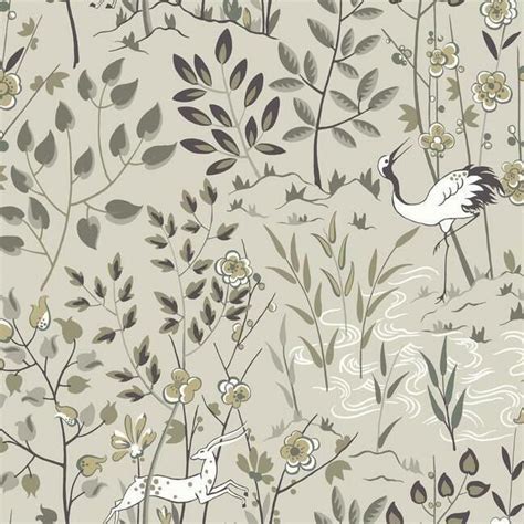 Sample Aspen Wallpaper In Off White From The Traveler Collection By