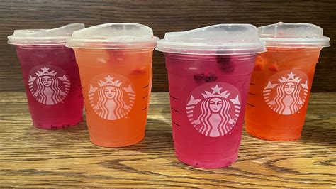 Every Starbucks Refreshment Ranked From Worst To Best Strawberry