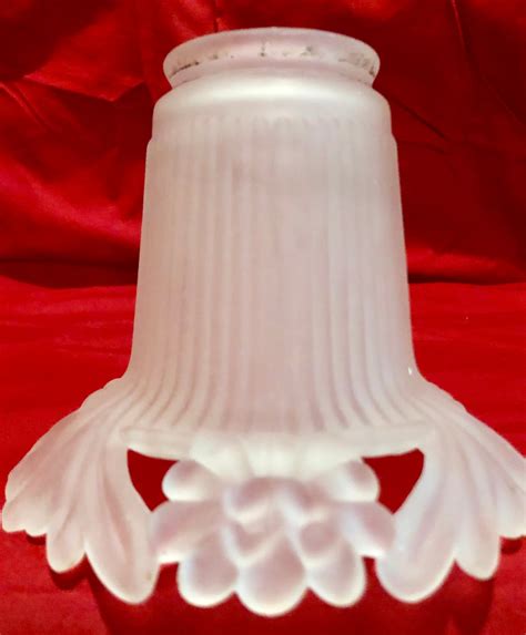 Diy Frosted Glass Lamp Shade Bubble Glass Lamp Shade Blue Frosted Glass Bell Shade Frosting